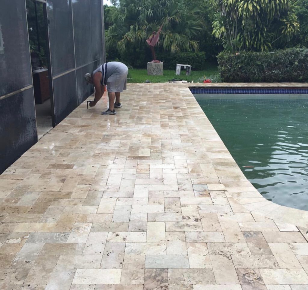 Patio pavers near Pembroke Pines